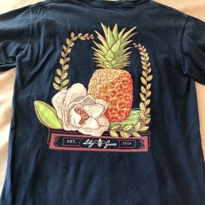 Lilly grace short sleeve top(small)